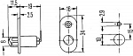 Выключатель дверной (концевик) BMW 02 (E10),02 Touring (E6),02 кабрио (E10),2000-3.2 купе (E9),2500-3.3 (E3),3 (E21),(E36),3 кабрио (E36),3 купе (E36),5 (E12)