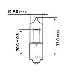 H21W 12V-21W (BAY9s)