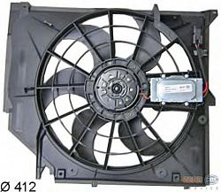 Вентилятор охлаждения двигателя BMW 3 (E46)