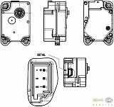 Регулировочный элемент, смесительный клапан VOLVO S60,S80 I (TS, XY),V70 II (SW),XC70 CROSS COUNTRY,XC90