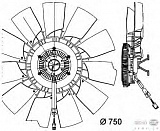 ВЕНТИЛЯТОР, ОХЛАЖДЕНИЕ ДВИГАТЕЛЯ - АВТОМОБИЛЬ КОММЕРЧ. НАЗНАЧЕНИЯ
