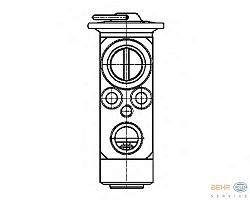 КЛАПАН КОНДИЦИОНЕРА 8UW351239-401