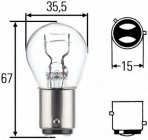 P21/4W 12V-21/4W (BAZ15d)