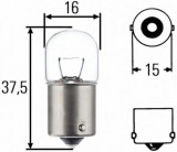 R5W 24V-5W (BA15s)