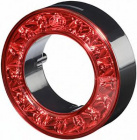 D67мм/112,3мм Декоративное кольцо красное