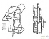 БЛОК УПРАВЛЕНИЯ ОТОПЛЕНИЕМ MB (W 202, 208,210)   C 1993-2004