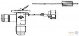 Расширительный клапан кондиционера BMW 2000-3.2 купе (E9),2500-3.3 (E3),3 (E21),5 (E12),5 (E28),6 (E24) MERCEDES-BENZ S-CLASS (W116),SL (R107) PORSCHE 911,911 Targa,911 кабрио,924,944,944 кабрио